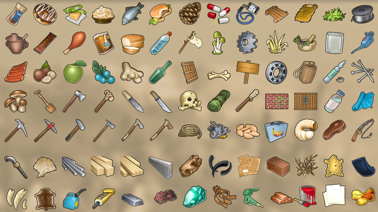 Survival Craft Icons 