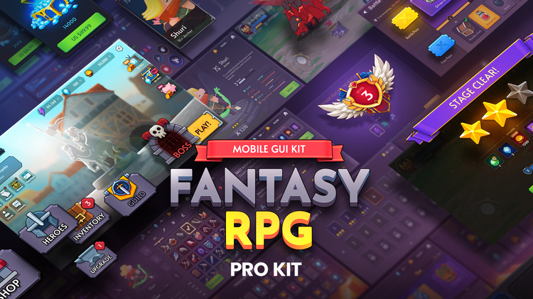 GUI PRO Kit - Fantasy RPG