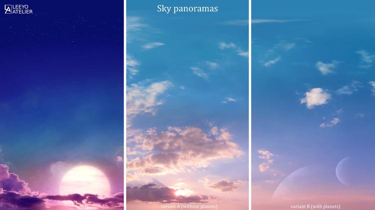 Skies 2 - Matte painting