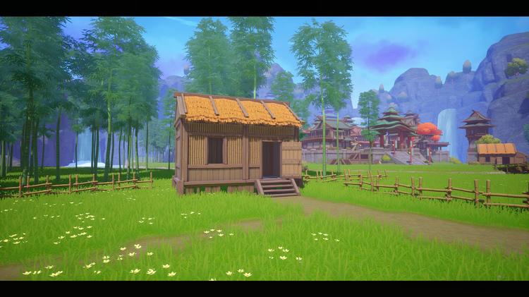 Stylized Asian Village