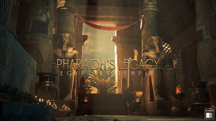 Pharaoh's Legacy: Egyptian Temple Megapack