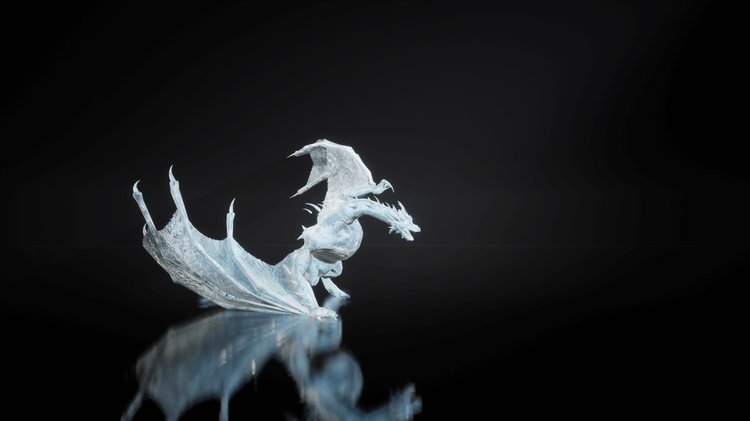 Winter Dragon (Wyvern) 