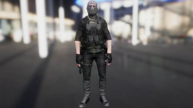 Character Military Bandit 2