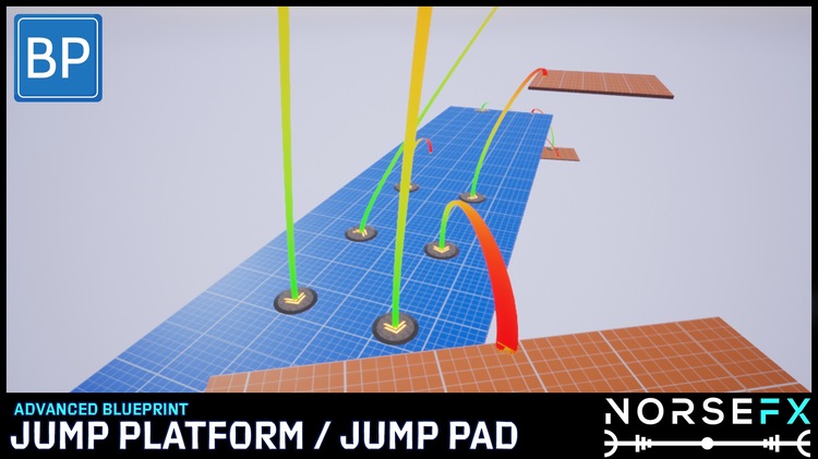 Advanced Blueprint Jump Platform