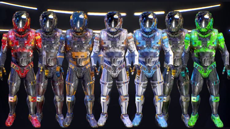 Sci-Fi Armors Full Pack