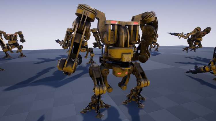 SCI FI MINING MECH