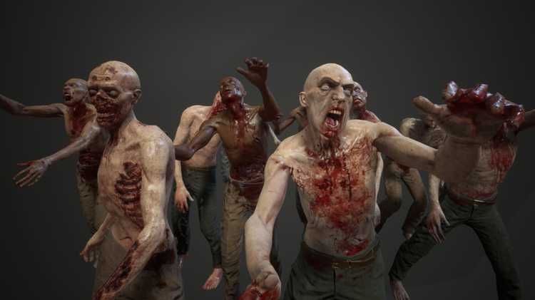 Shirtless Zombies Pack