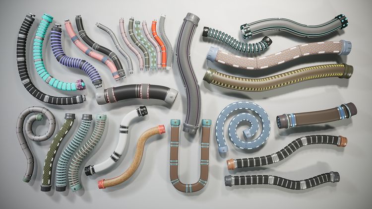 SciFi Spline Cables