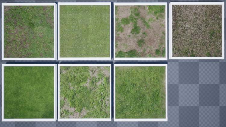 Grass Landscape Material Vol. I