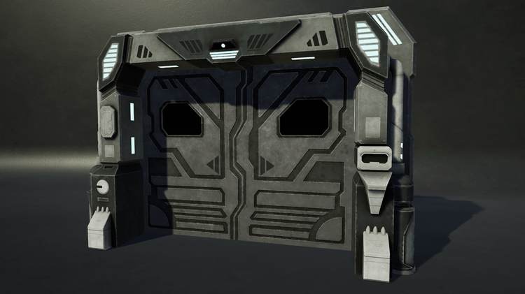 SciFi Doors Pack Vol1