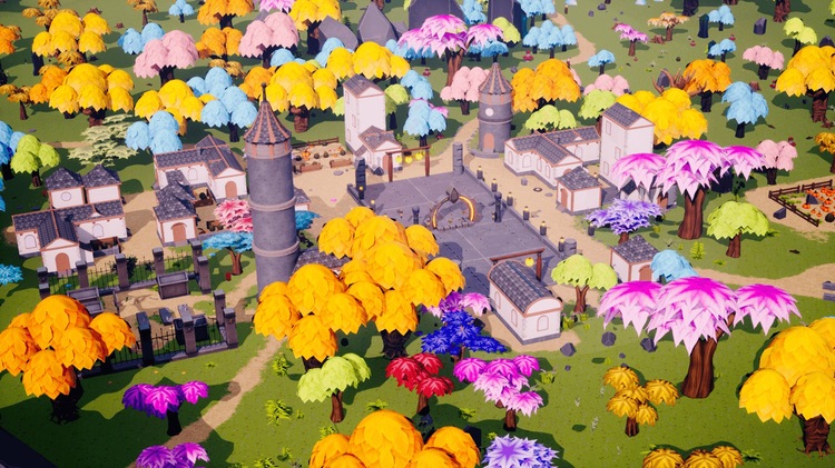 Stylized Fantasy Village 