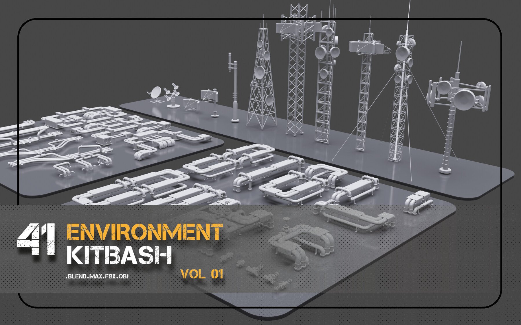 41 environment kitbash vol 01