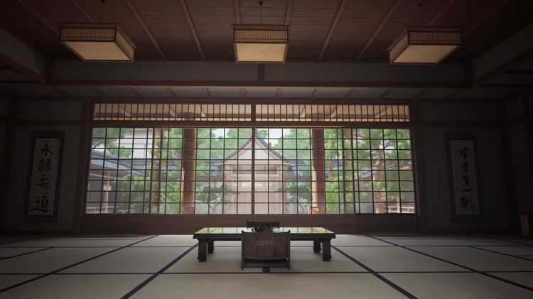 Ryokan [Japanese Courtyard]