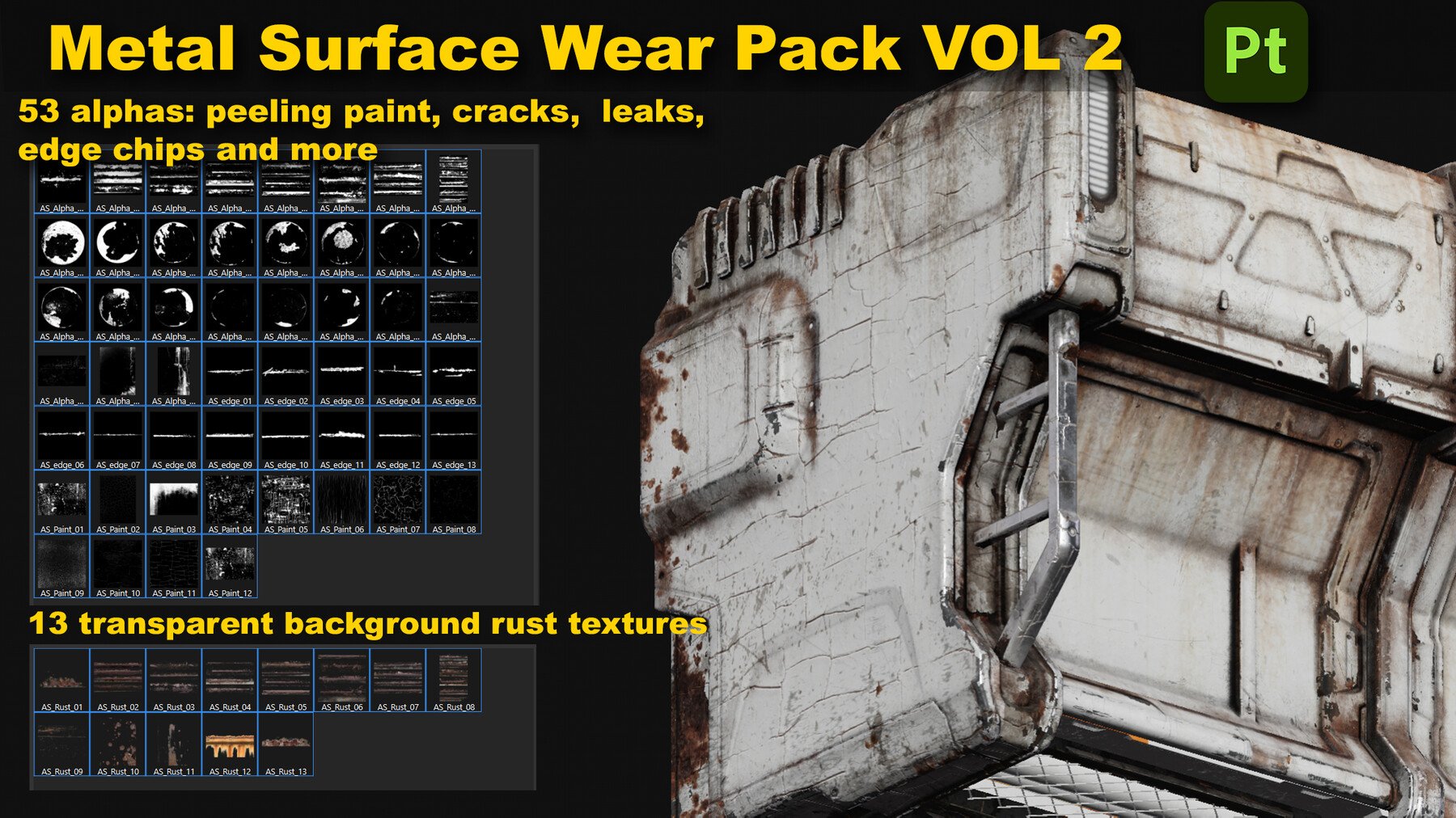 Metal Surface Wear Pack VOL 2