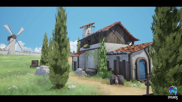 Stylized Fantasy Provencal