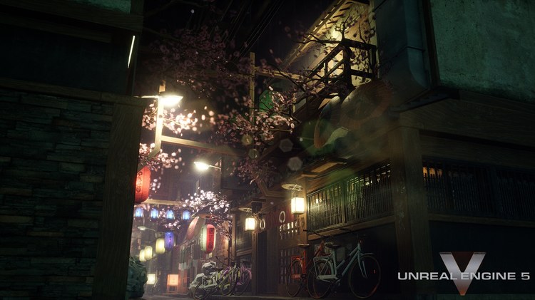 A Japanese alley environment pack