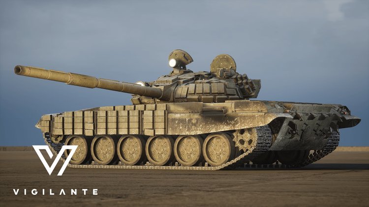 Tank T72B (East)