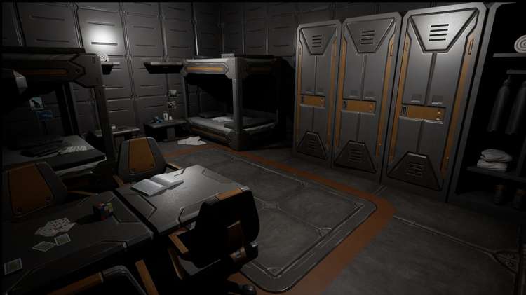 Sci-fi Spaceship and Space Colony Interior Modular Pack