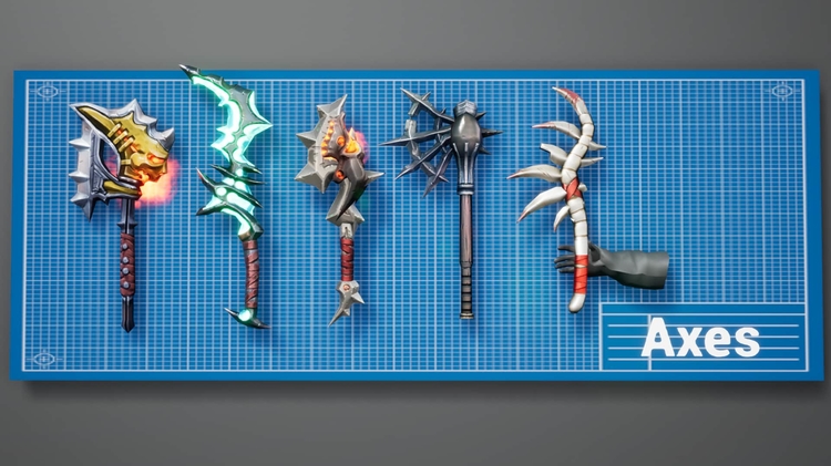 Stylized Fantasy Weapons