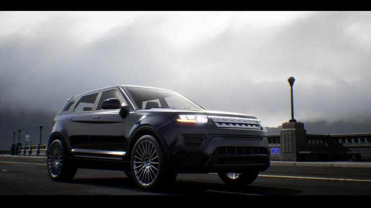 SUV 03 Driveable Animated Realistic