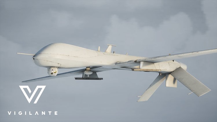 UAV MQ-1 Predator (West)