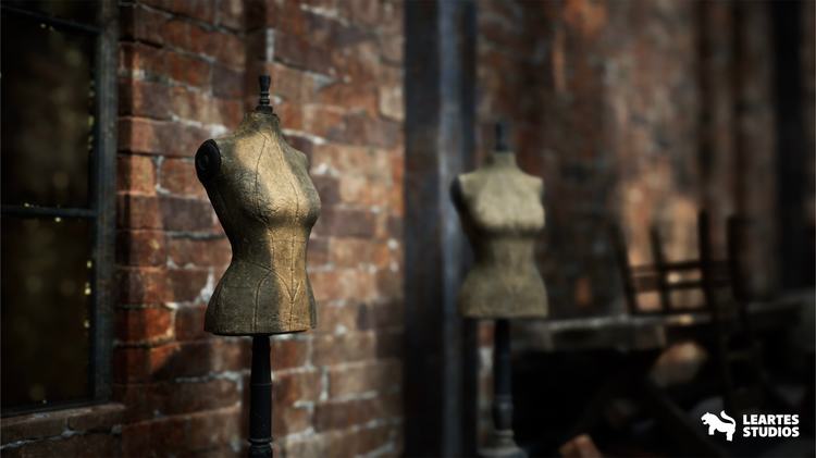 Victorian Market in Abandoned Factory Building