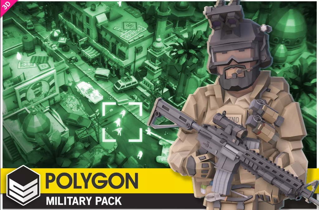 POLYGON Military - Low Poly 3D Art by Synty