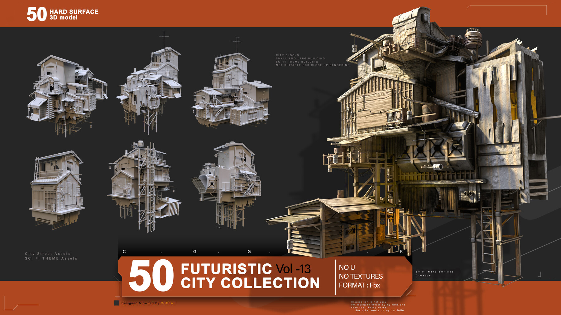 50 post-apocalyptic building Vol 12