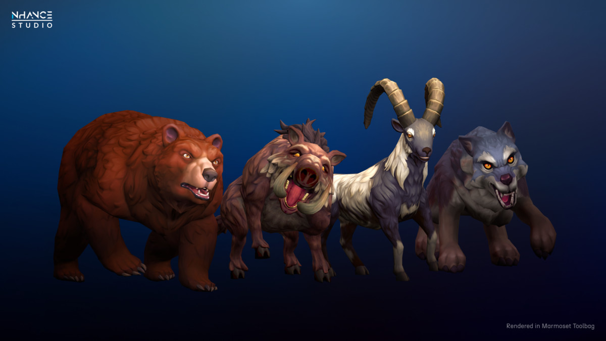 Stylized Wild Animals Pack