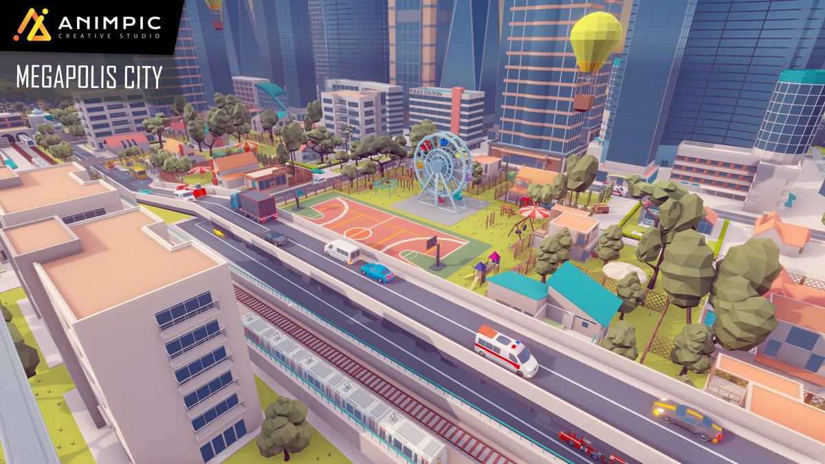 POLY - Megapolis City Pack