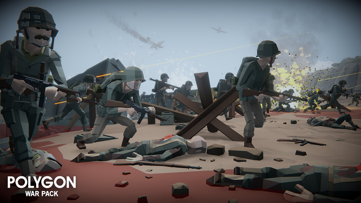 POLYGON War - Low Poly 3D Art by Synty