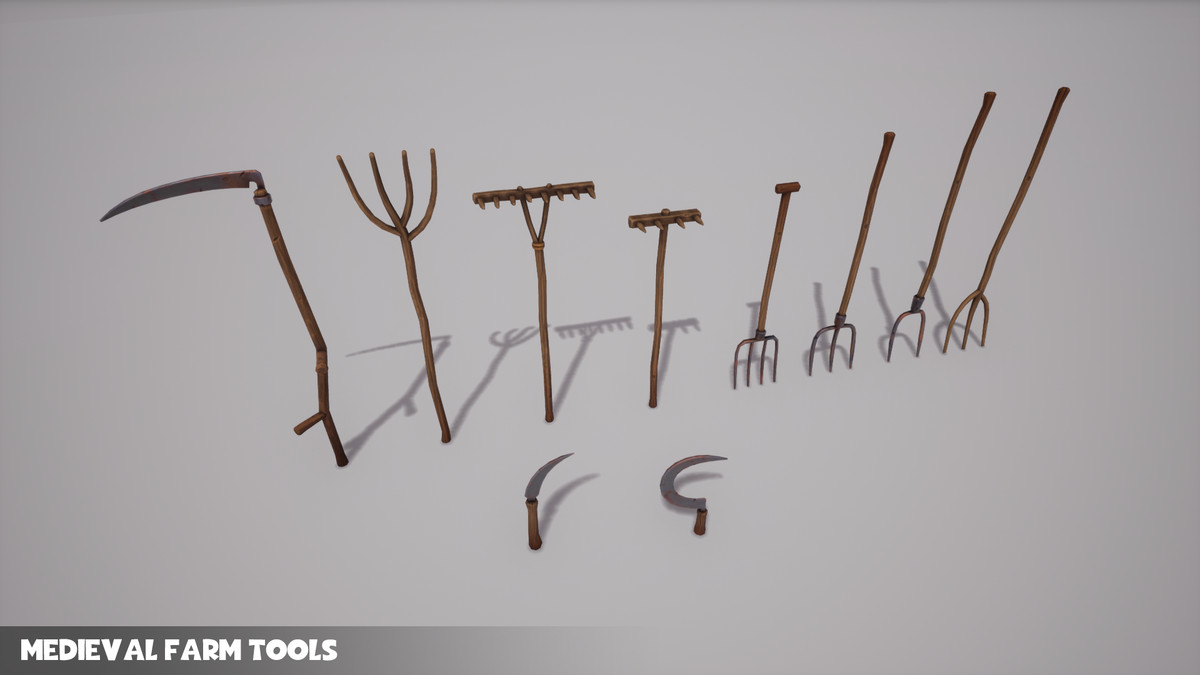 Medieval Farm Tools