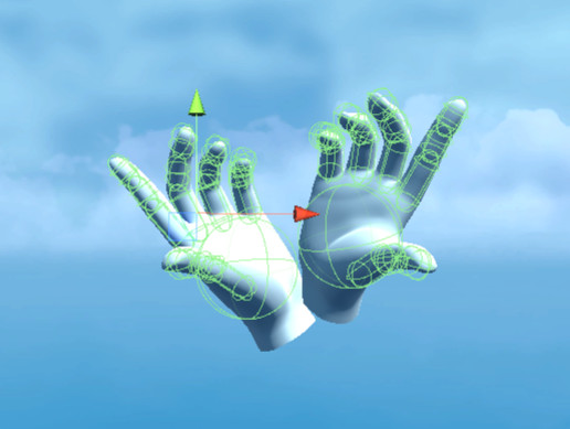 VR Hand Physics Oculus Avatar Hand Collisions