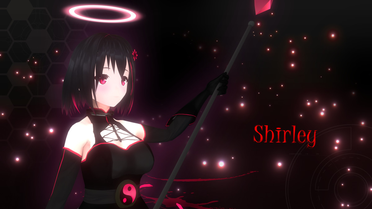 Shirley: Anime-Style Character For Games And VRChat