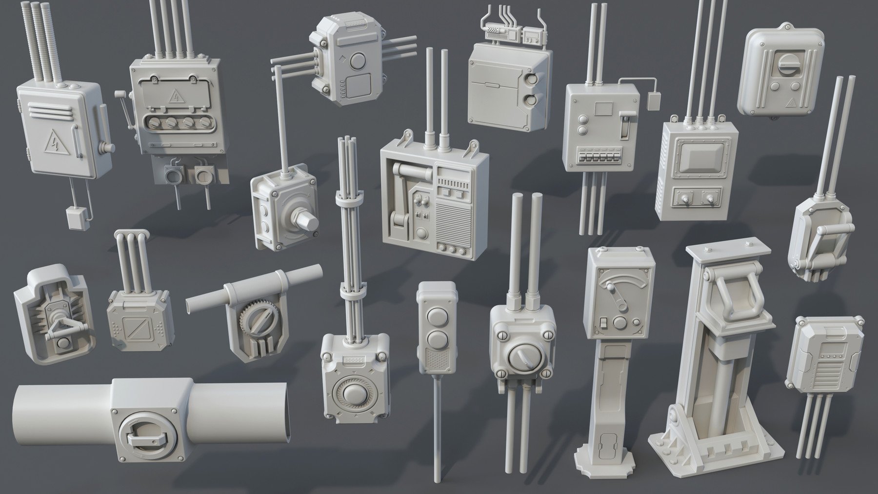 Industrial Switches - 20 pieces