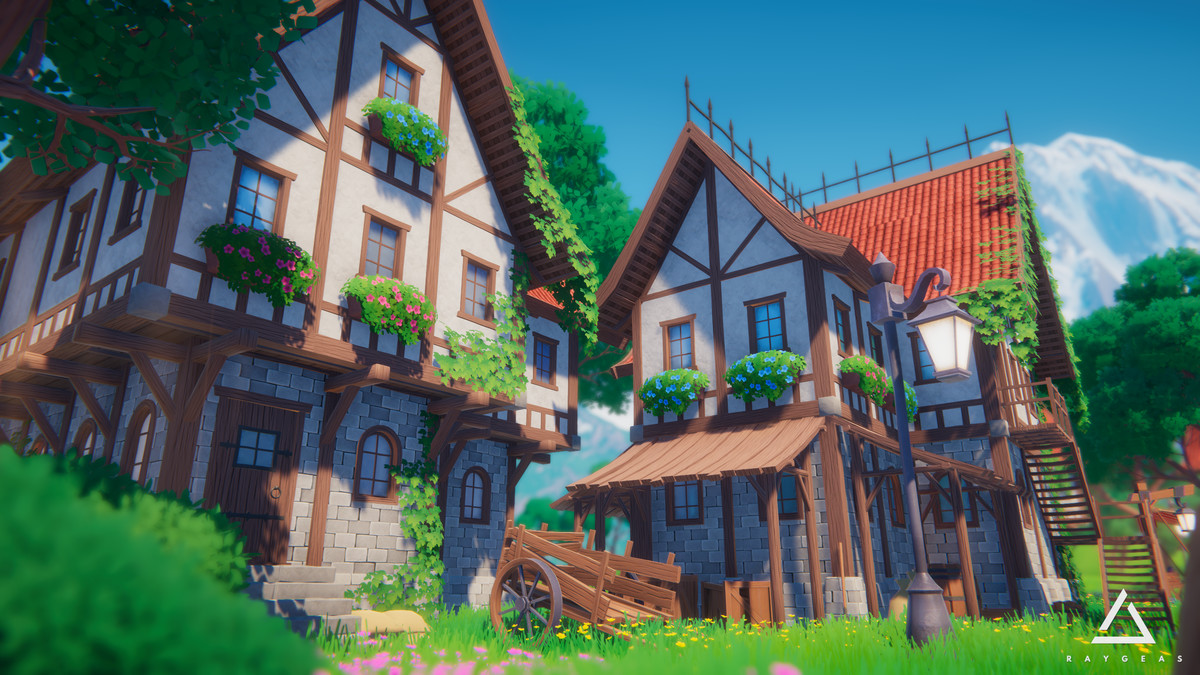 SUNTAIL - Stylized Fantasy Village