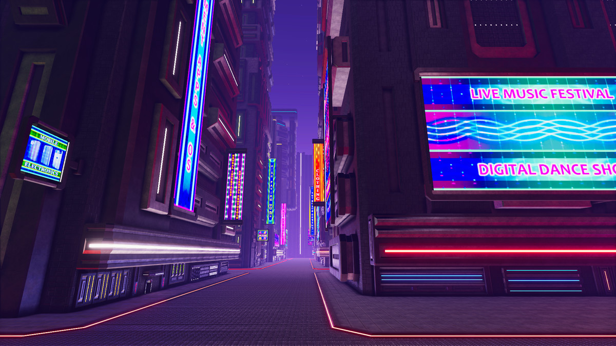 Sci-Fi Neon City