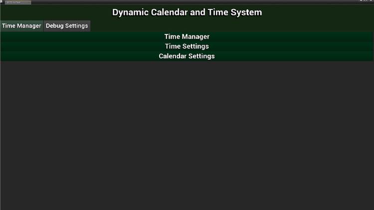 Dynamic Calendar and Time System