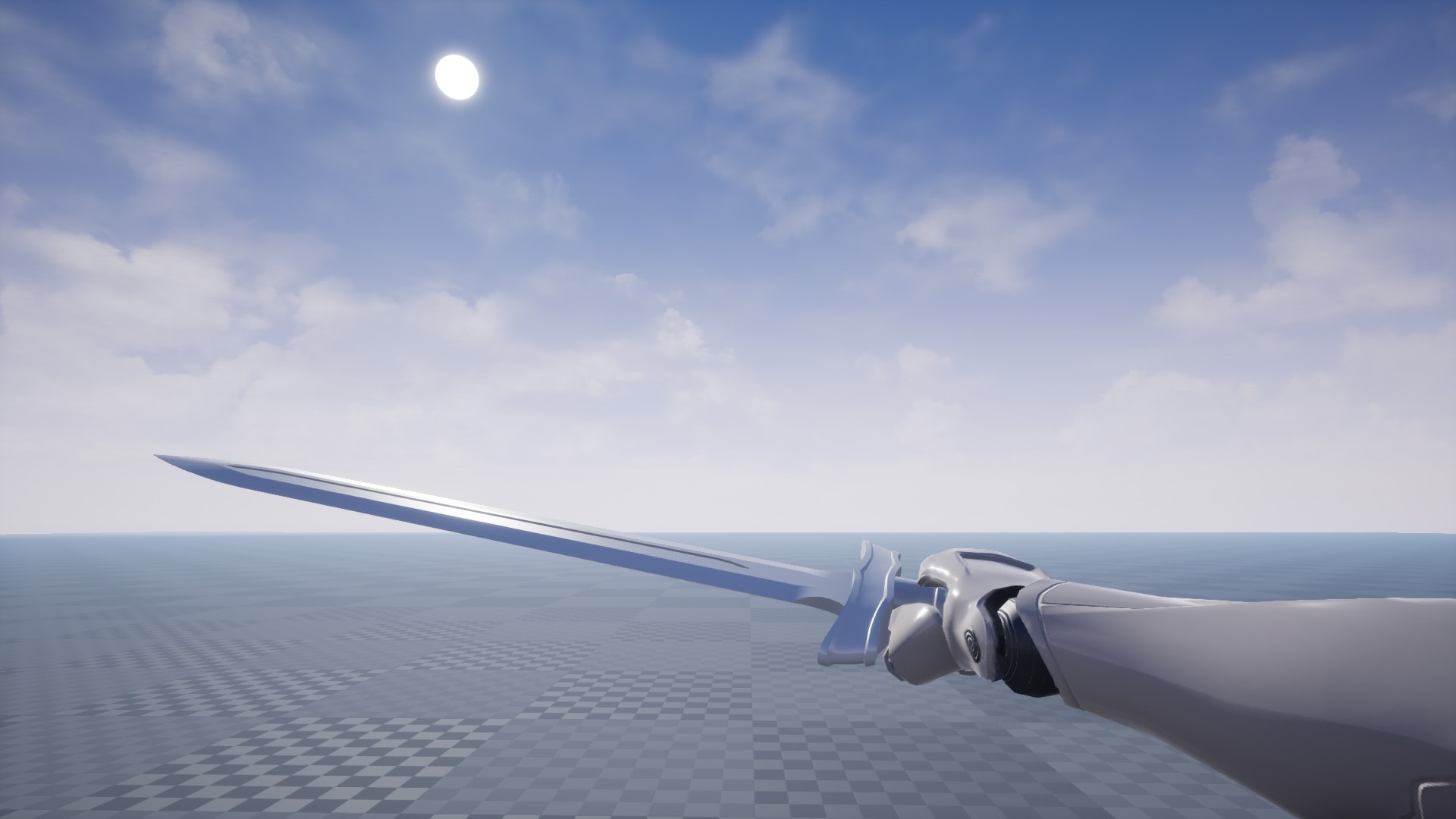 Sword and Shield First Person Animation Set 