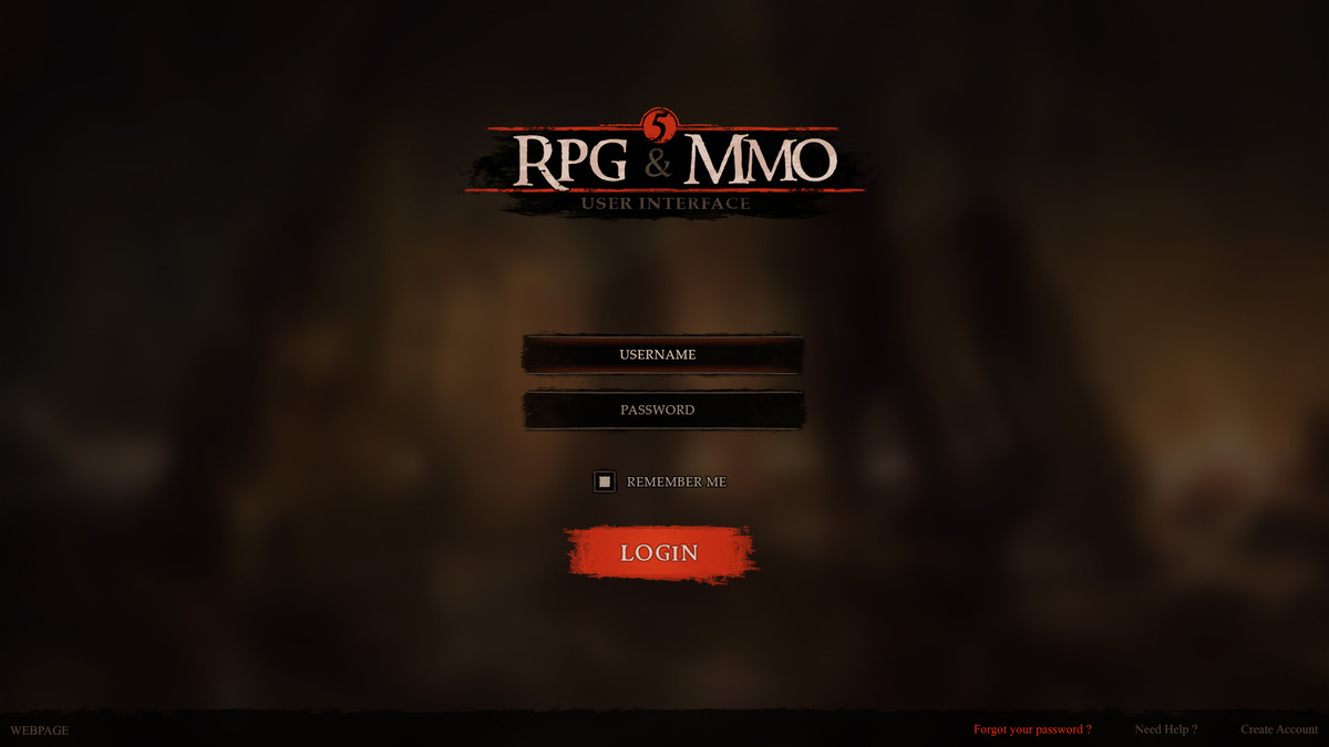 RPG MMO UI 5