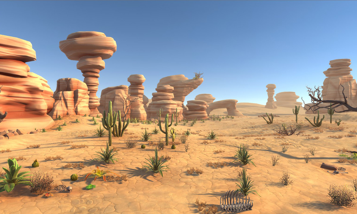 Stylized Desert Nature