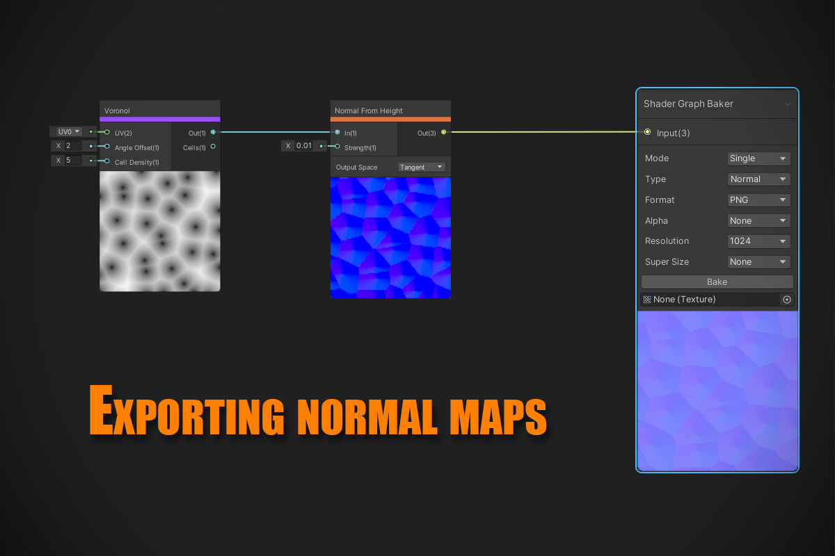 Shader Graph Baker