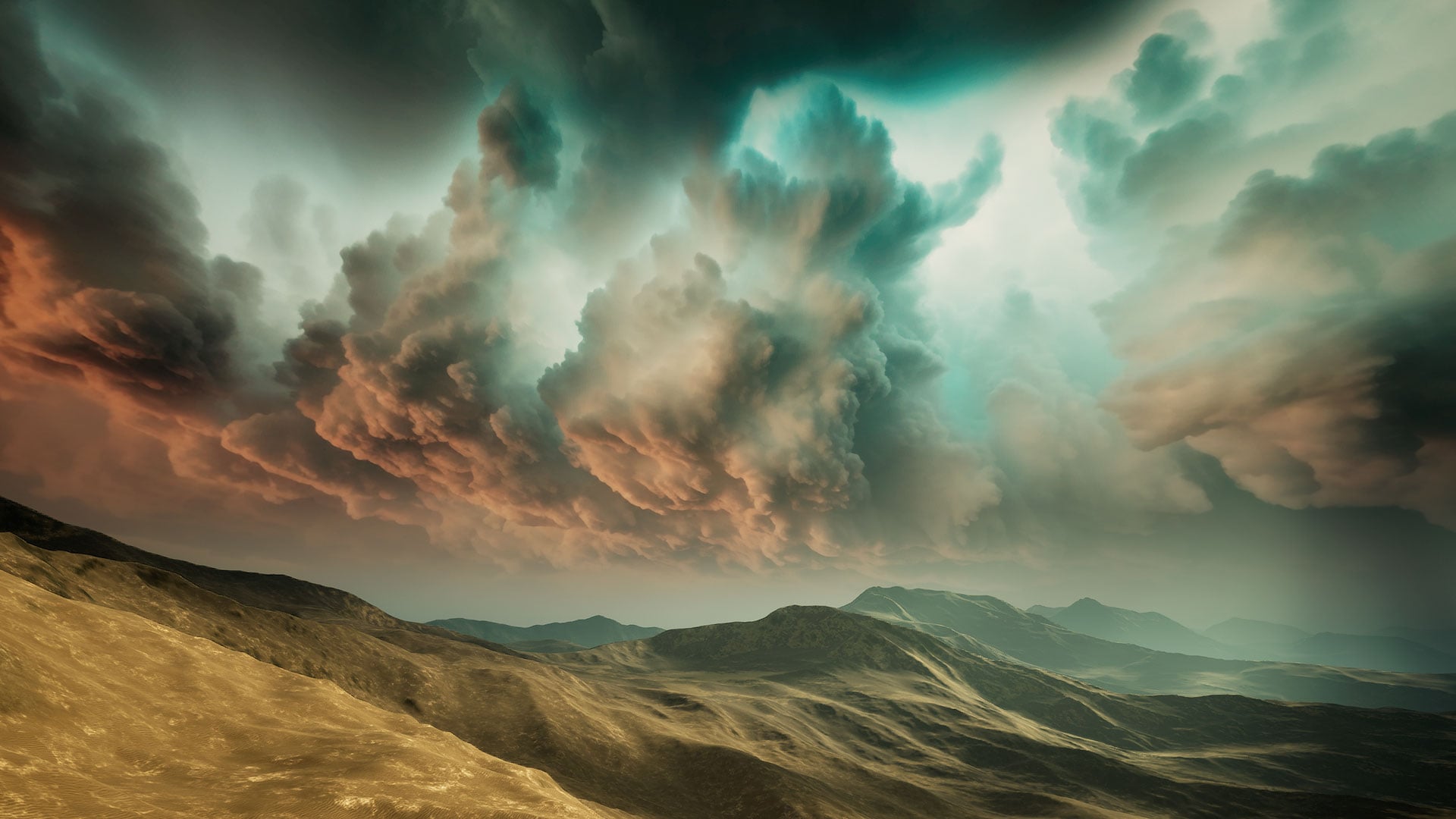 Matte Painting Skybox Pack Chaotic Skies II