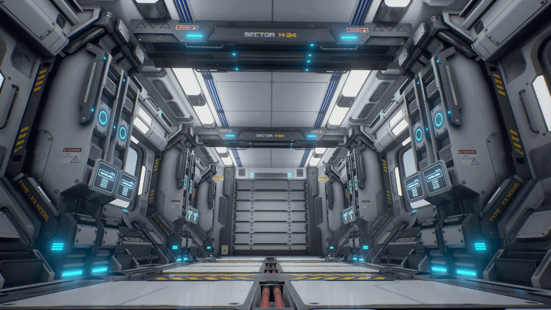 SciFi Corridor Environment