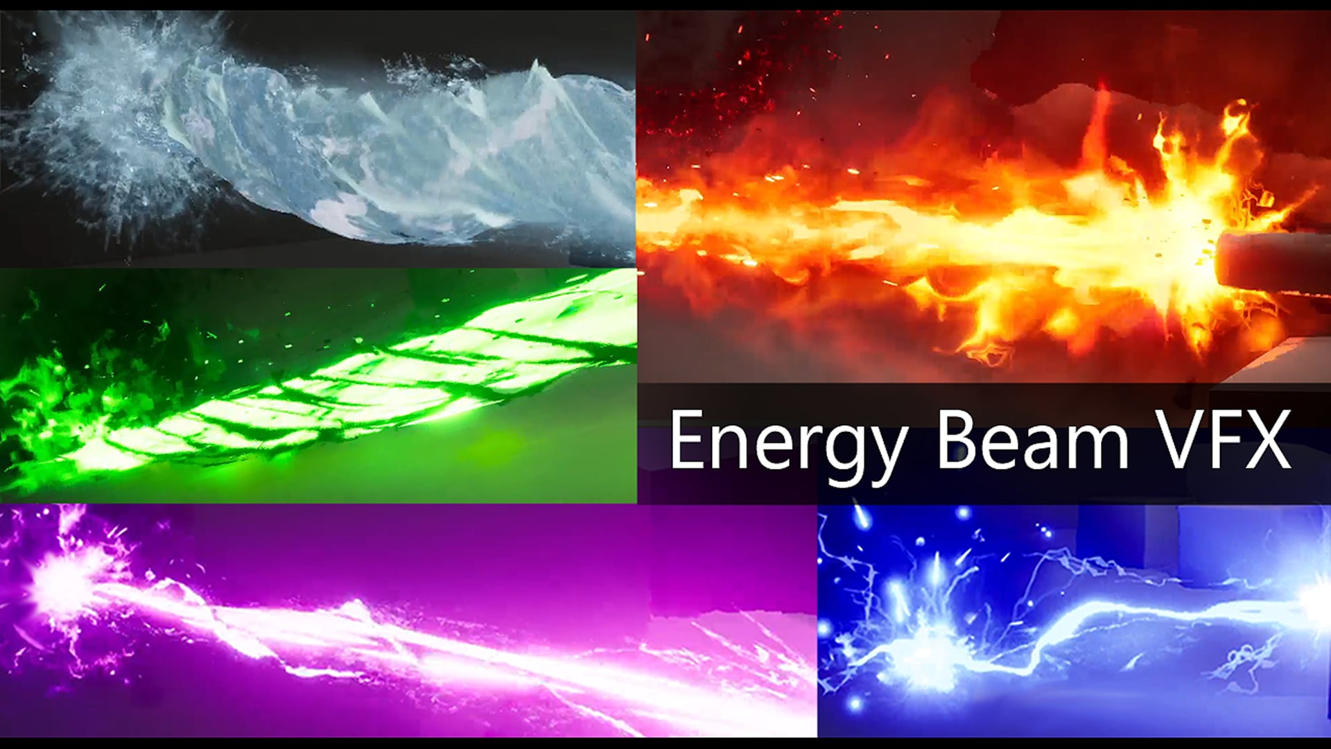 Energy Beam VFX ( with SFX )