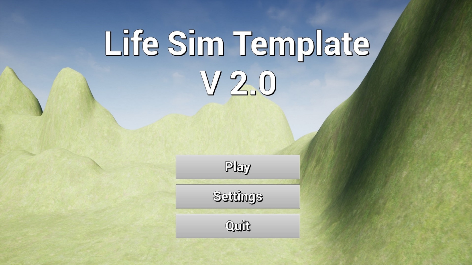 Life Sim Template