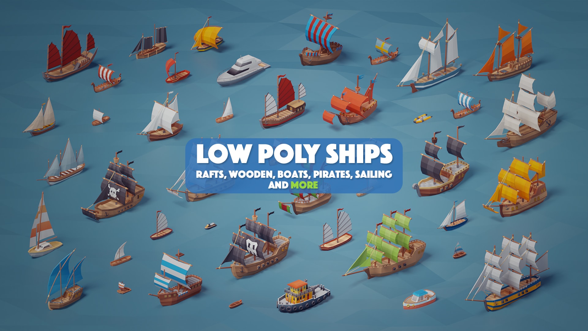 Low Poly Ships