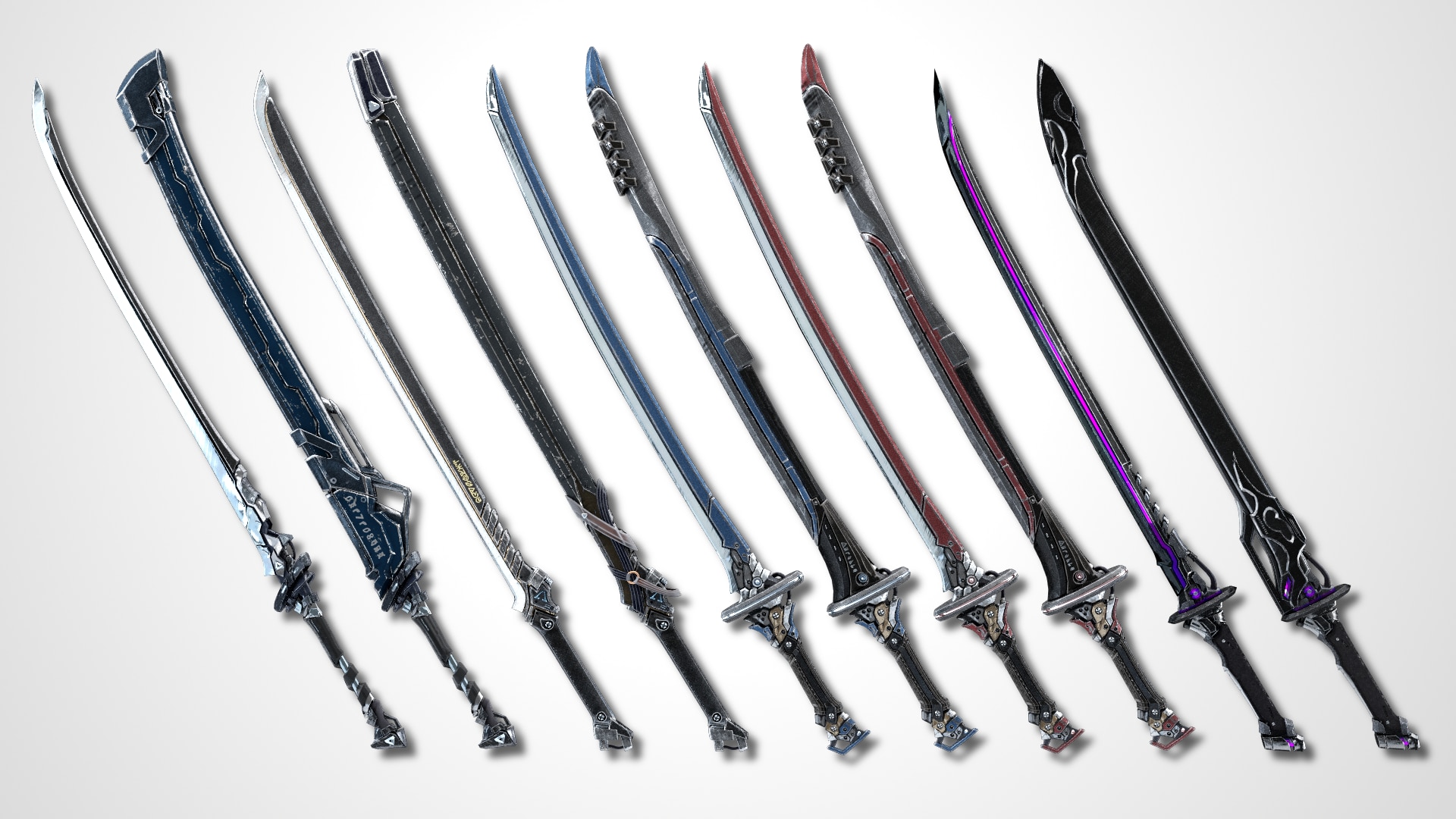 Sci-Fi Swords Pack 1