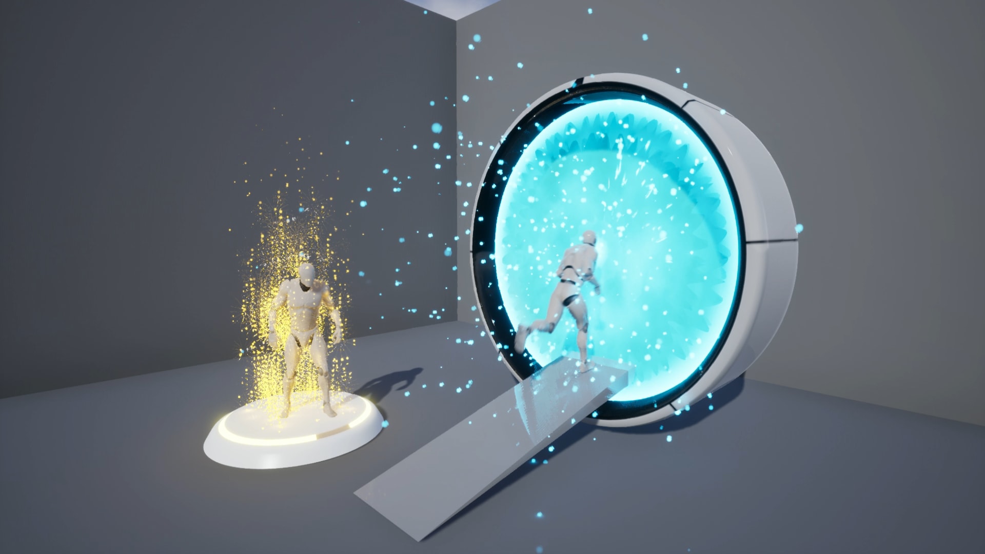 Teleportation and Portal