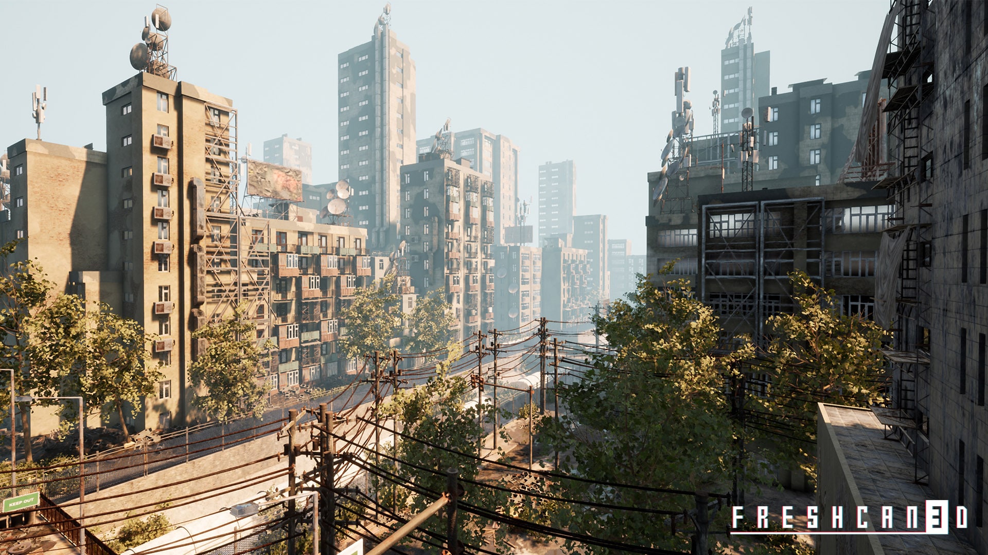 Abandoned Post Apocalyptic City Pack